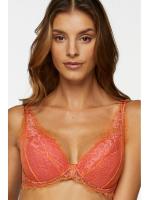 Бюстгальтер push up Kinga Golden Hour PU-756 Апельсиново-бордовый