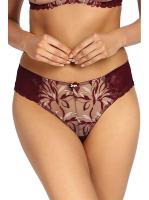 Полные трусики Ewa Bien Jasmin C110 Бургундово-бежевый