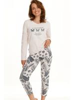 Пижама Taro Omena 2559 Экри с рисунком