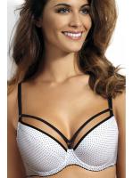 Бюстгальтер push up Kinga Daria PU-468 Бело-черный