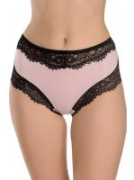 Полные трусики ORO Susanna 2263 Розово-черный Полные трусики ORO Susanna 2263 Розово-черный