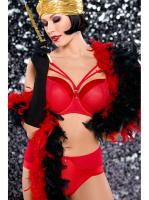 Комплект Ava Miracle - бюстгальтер с уплотненной чашкой AV 1792 и полные трусики AV 1792 Красный