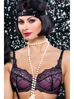 Бюстгальтер push up Ava Mad Women AV 1797 Черно-фиолетовый Бюстгальтер push up Ava Mad Women AV 1797 Черно-фиолетовый