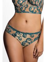 Полные трусики Ewa Bien Majuna C100 Телесно-изумрудный