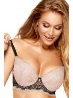 Бюстгальтер push up Kinga Bunny PU-721 Нежно-розовый с черным