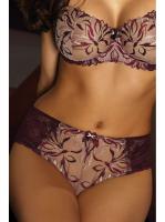Полные трусики Ewa Bien Jasmin C124 Бургундово-бежевый