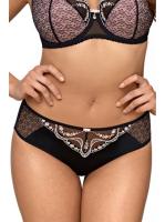 Полные трусики Ava Say It AV 1802  Черно-лиловый Полные трусики Ava Say It AV 1802  Черно-лиловый