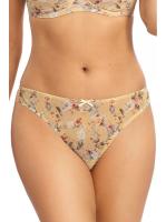 Стринги Ewa Bien Asija C201 Телесный с цветами