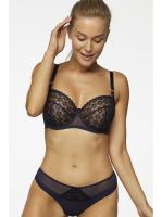 Комплект Kinga Royal Blue - бюстгальтер с мягкой чашкой SC-772 и полные трусики P-770/2 Темно-синий
