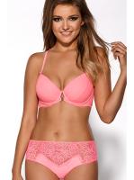 Комплект Ava Ibbie - бюстгальтер push up AV 1498 и бразилианки AV 1498/s Неоново-розовый