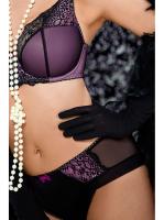 Полные трусики Ava Mad Women AV 1795  Черно-фиолетовый