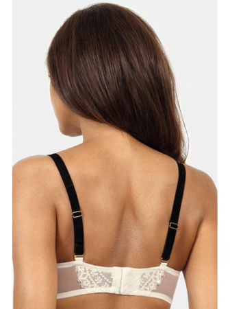 Бюстгальтер push up Ewa Bien Blanche B214 Экри-черный