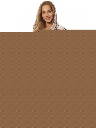 Халат L&L 2117 Secret Розово-черный