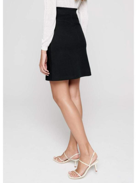 Классическая черная юбка А-силуэта PARIS Классическая черная юбка А-силуэта PARIS