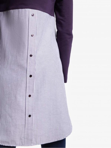 Стильная туника с имитацией рубашки 831 Стильная туника с имитацией рубашки 831