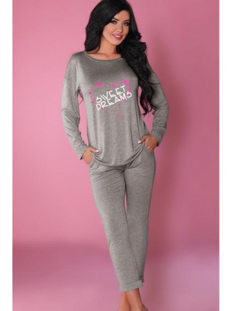 Комплект LivCo Corsetti Model 106 Пепельный