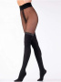 Колготки с имитацией GATTA Girl-UP 39, 3, nero/silver(чёрный/серебрянный) || Колготки с имитацией GATTA Girl-UP 39, 3, nero/silver(чёрный/серебрянный)