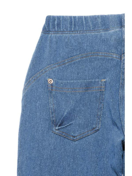 Моделирующие джеггинсы из денима MUZA, р.170-98, bright blue