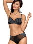 Комплект Ava Black Spinel - бюстгальтер формованный AV 1812 и полные трусики AV 1812 Черно-белый || Комплект Ava Black Spinel - бюстгальтер формованный AV 1812 и полные трусики AV 1812 Черно-белый