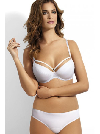 Комплект Kinga Nati - бюстгальтер push up PU-450 и стринги S-450/1 Белый