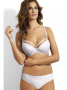Комплект Kinga Nati - бюстгальтер push up PU-450 и стринги S-450/1 Белый