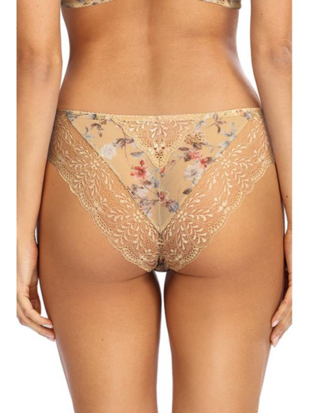 Бразилианки Ewa Bien Asija C511 Телесный с цветами