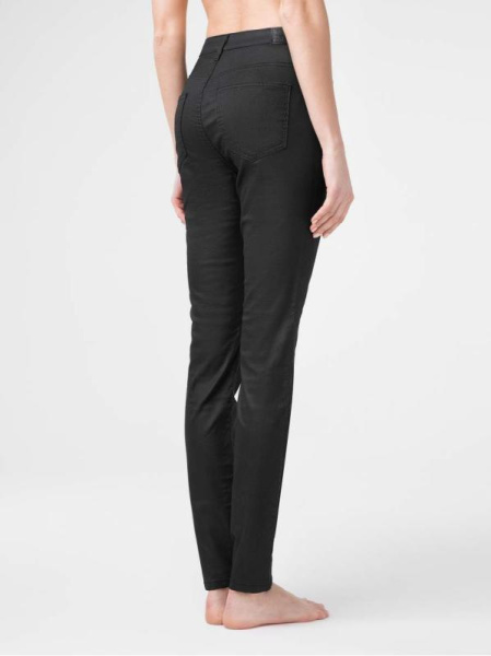 Джинсы skinny Premium coated c высокой посадкой CON-172B