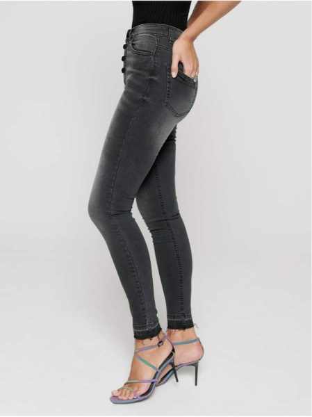 Моделирующие eco-friendly джинсы skinny с высокой посадкой CON-225 Lycra
