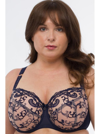 Бюстгальтер с мягкой чашкой Samanta Hazel A922 Сине-телесный