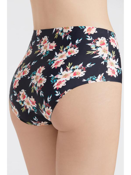 Полные трусики Julimex Apricot Maxi Черный с рисунком Полные трусики Julimex Apricot Maxi Черный с рисунком