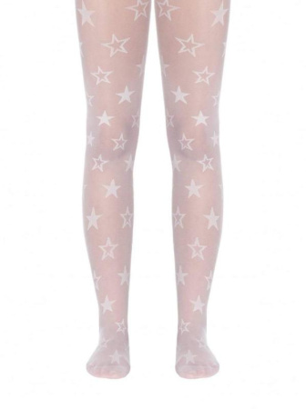 Колготки з малюнком "зірки" STARLET, р. 146-152, Nero