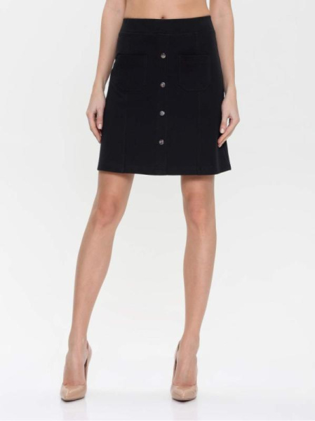 Юбка А-силуэта с металлическим декором MALIBY