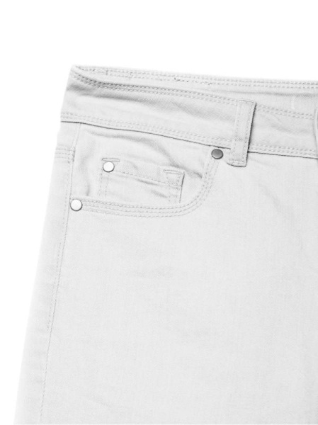 Укороченные eco-friendly джинсы с манжетами CON-129