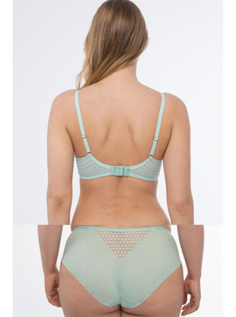 Комплект Samanta Juno - бюстгальтер с мягкой чашкой A125 и полные трусики B400 Мятный || Комплект Samanta Juno - бюстгальтер с мягкой чашкой A125 и полные трусики B400 Мятный