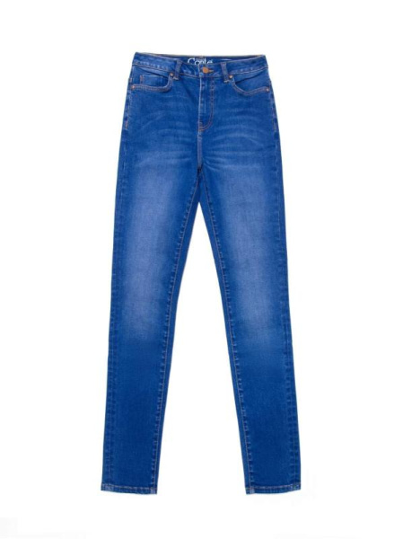 Моделирующие джинсы skinny с высокой посадкой CON-217 Lycra