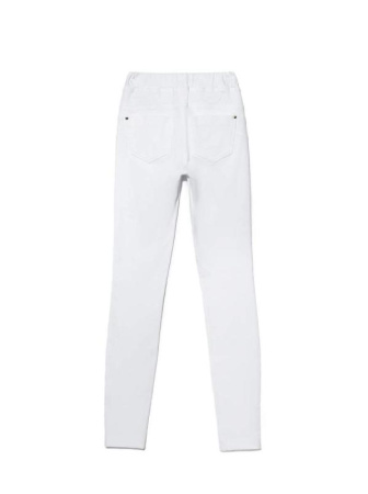 Моделирующие джеггинсы с эффектом &quot;Push Up&quot; IN COSMO, р.164-90, white || Моделирующие джеггинсы с эффектом &quot;Push Up&quot; IN COSMO, р.164-90, purple bloom