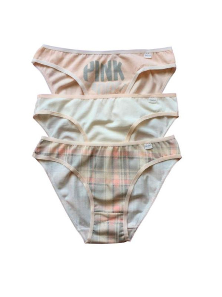 Женские трусики-слипы SEVIM Арт: 11863, S, Бежевое ассорти