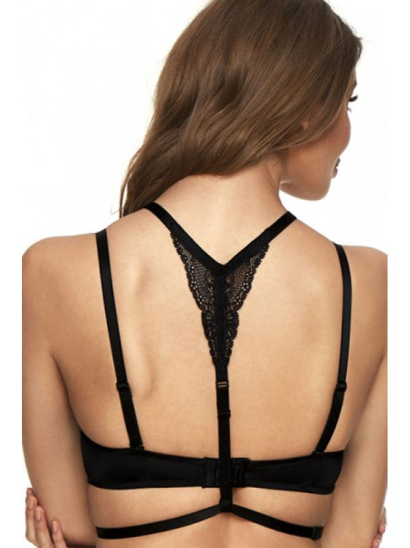 Модный аксессуар к бюсту Kinga AC-628 с кружевом Черный Модный аксессуар к бюсту Kinga AC-628 с кружевом Черный