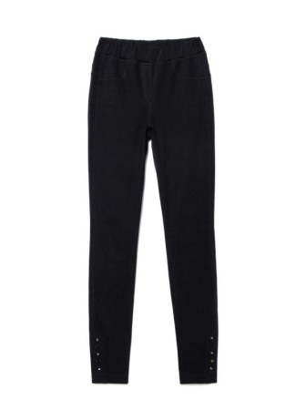 Ультраэластичные джеггинсы с металлическим декором VEGAS || Джеггинсы с металлическим декором VEGAS, р.164-94, risky red