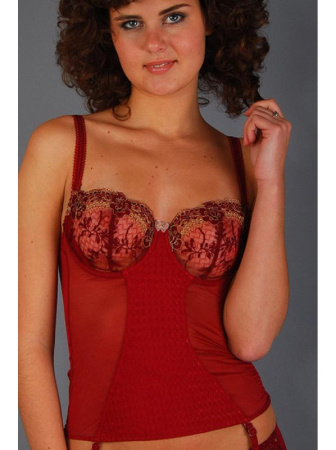 Корсет с мягкой чашкой Samanta Vejla 042 Бордо