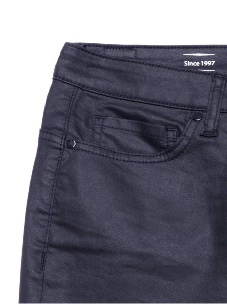 Джинсы skinny c высокой посадкой и премиальным покрытием под кожу CON-172N