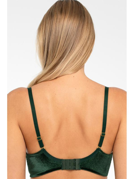 Бюстгальтер с мягкой чашкой Samanta Ola A143 Изумрудно-телесный