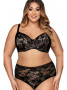 Комплект Ava Oh My - бюстгальтер балконет AV 1835 и бразилианки AV 1858/b Черно-бежевый || Комплект Ava Oh My - бюстгальтер балконет AV 1835 и бразилианки AV 1858/b Черно-бежевый