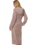 Халат L&L 2117 Secret Розовый-мокко || Халат L&L 2117 Secret Розовый-мокко