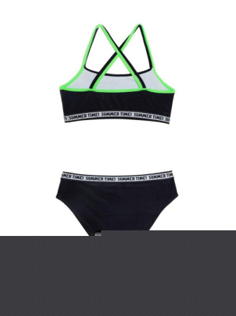 Костюм куп. дев. E FUN || Костюм купальний для дівчат E FUN, р.146,152-76, чорний