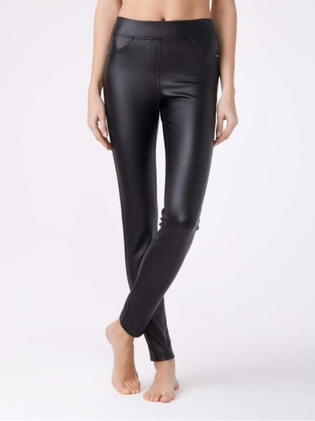 Моделирующие джеггинсы &quot;под кожу&quot; SHANIA, р.170-98, blaConte Kids