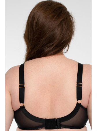 Бюстгальтер с мягкой чашкой Samanta Hete A922 Черно-телесный