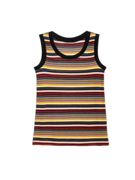 Топ в полоску с эластичными манжетами LD 921 Топ в полоску с эластичными манжетами LD 921