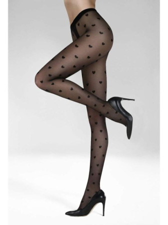 Колготки с узором GATTA Funny 08, 2, nero(черный) || Колготки с узором GATTA Funny 08, 2, nero(черный)