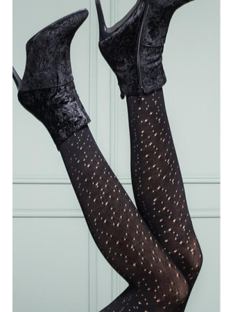 Колготки Gabriella Martha 60 den без трусиковой части Черный || Колготки Gabriella Martha 60 den без трусиковой части Черный